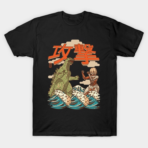 Attack Giants T-Shirt by nkta